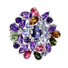 925 Bague en Argent Ovale