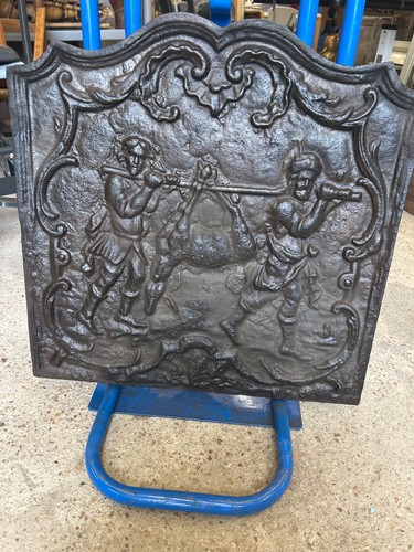 Plaque cheminée - de,