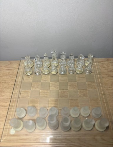 Jeu échecs verre - d'échecs, glass