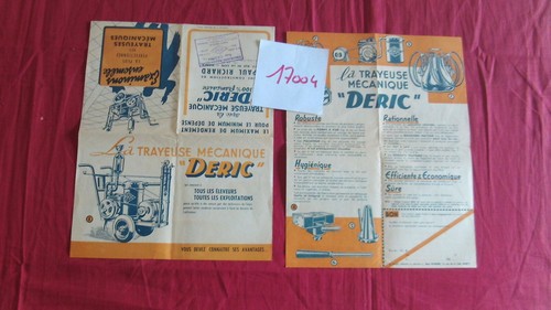 17004 2 dépliants - ,