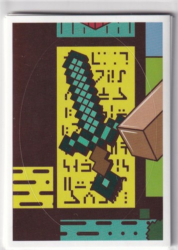 Panini minecraft autocollant - panini,
