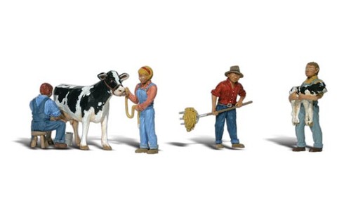 Woodland scenics figurines - woodland,