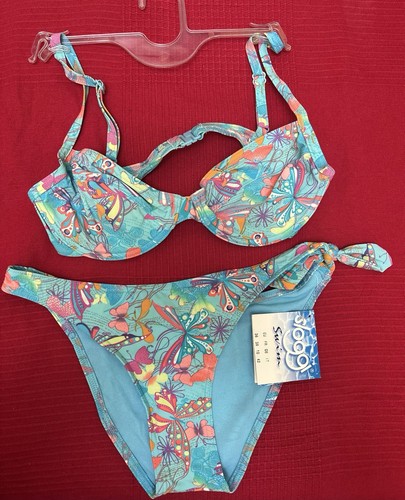 Maillot bain pièces bleu - de,