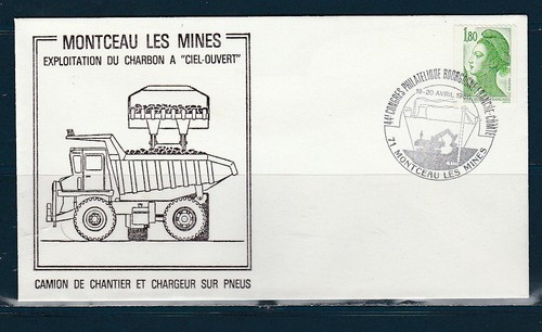 Fre enveloppe camion charbon - enveloppe,