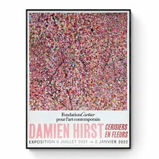 Damien Hirst, Cherry Blossom 6/6, Affiche originale d'exposition