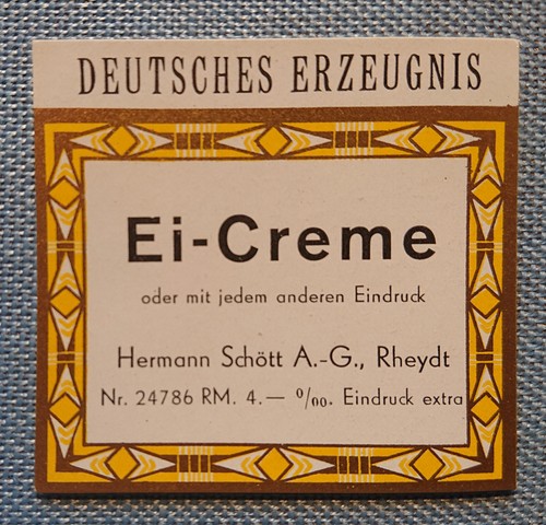 Ancien petit étiquette - ancien,