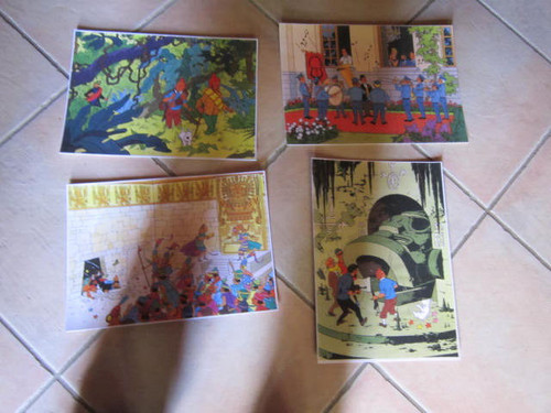 Reproductions tintin sur - 4,