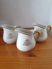 3 pots à lait Casino Berval porcelaine de limoges Charlionais & Parnassier