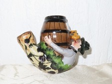 Tête De Pipe En Porcelaine "Hoch Gambrinus" Figurative !