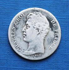 1 Franc Charles X, Royaume de