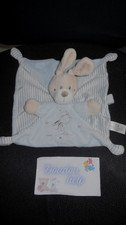 245 doudou plat lapin bleu - 245/,