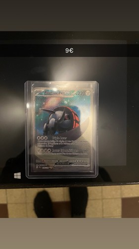 Carte pokemon roue fer - carte,