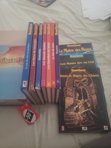 Runequest pack 1987 oriflam - runequest,