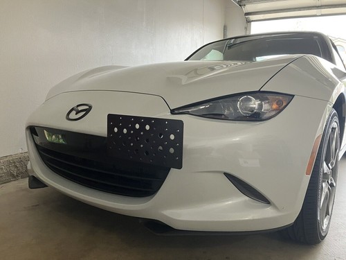 Front bumper tow hook - tow, license