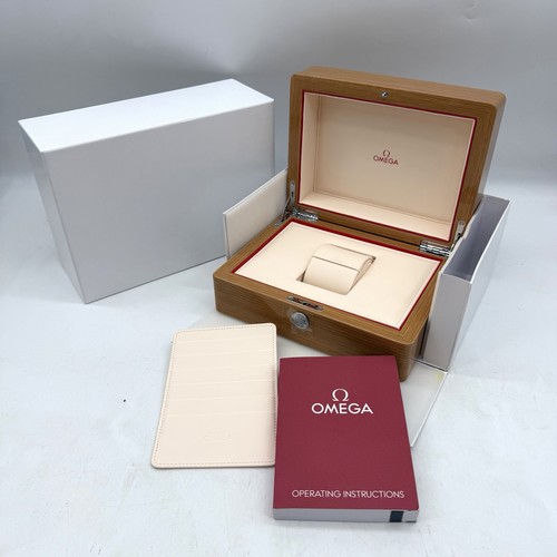 Omega boîte montre bois - omega,