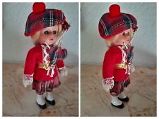 Ancienne poupée folklorique Ecossaise/ Scottish  cornemuse