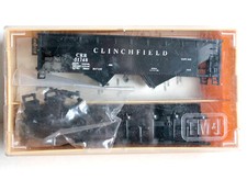 TMI HO 2961 WAGON HOUILLER TREMIE BALLAST, CLINCHFIELD HOPPER TRANSPORT MINERAIS