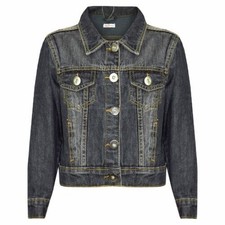 Veste En Jean Noir Pour Filles
