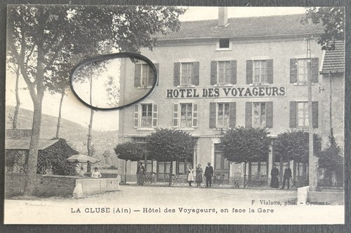Cpa ain la cluse - ain., cluse-hotel