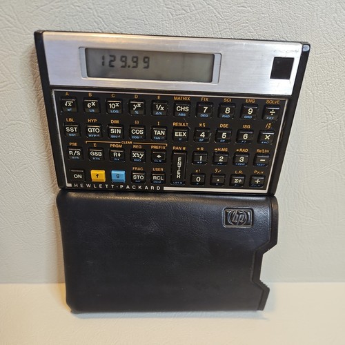 Vtg 15c calculator hewlett - hp,