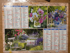 Almanach du facteur 2026 ambiances fleuries