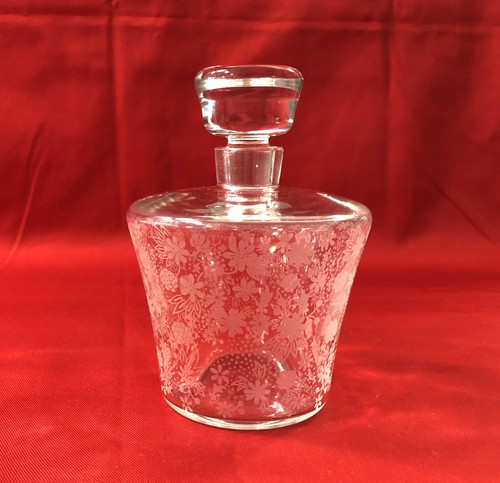 Flacon cristal signé baccarat - flacon,