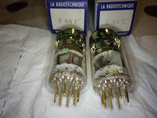 Paire tube valve - nos, neuf