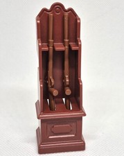 RATELIER MARRON AVEC 2 FUSILS