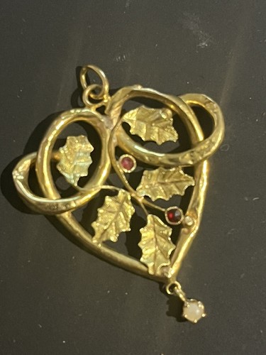 Pendentif art nouveau - art,