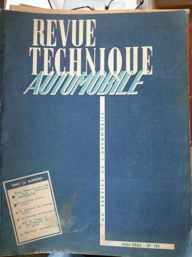 Revue technique automobile - revue,