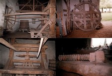 Pressoir à rouet du XVIII eme