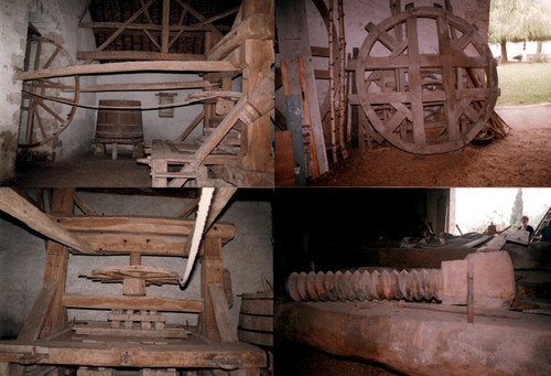 Pressoir rouet xviii eme - xviii,