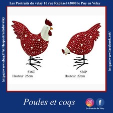 Poules et coqs