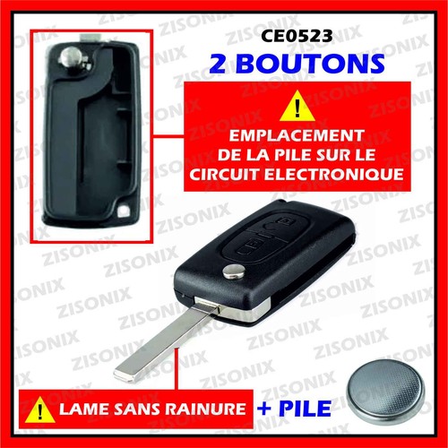 Coque clé compatible - coque,