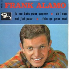 disque vinyle 45 tours  EP Frank Alamo Je me bats pour gagner 