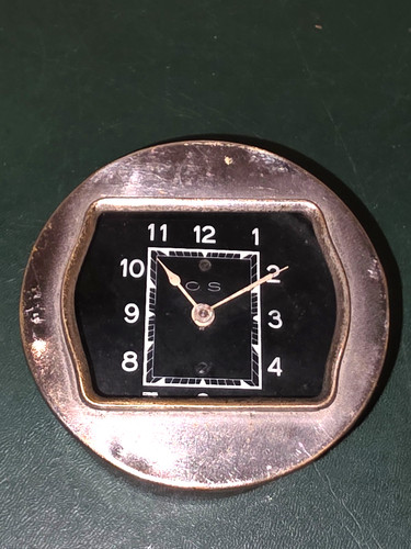 Horloge voiture ancienne - horloge, os