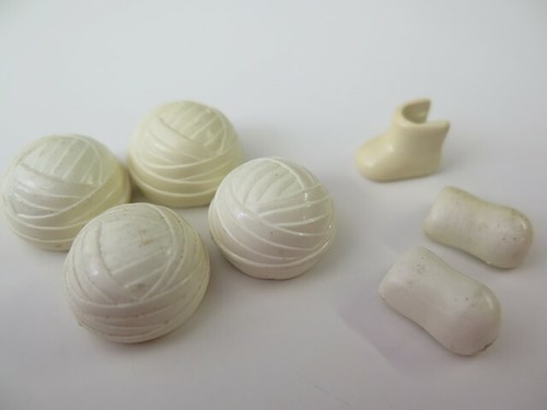 Bandages plâtres jaunis - bandages,