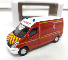 Renault Master Sapeurs Pompiers 1/64 Norev Neuf Boite Carton