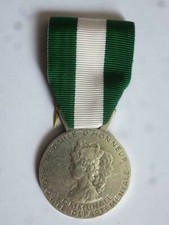 Médaille d'honneur communale régionale départemental argent République Française