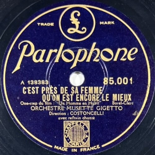 Orchestre musette gigetto - musette,
