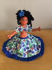 Poupée Folklorique Antillaise Vintage