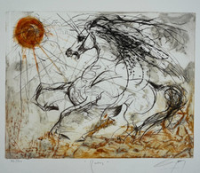 Rocus GRAVURE Estampe JEAN