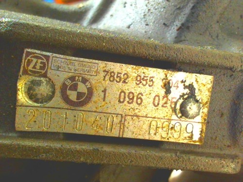 Cremaillere assistee bmw - cremaillere,