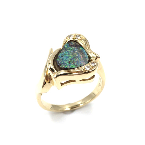 Bague carats opale - bague, 18