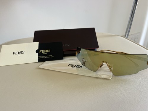 Fendi forceful gold mirrored - fendi,