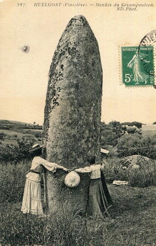 Carte huelgoat menhir - carte,