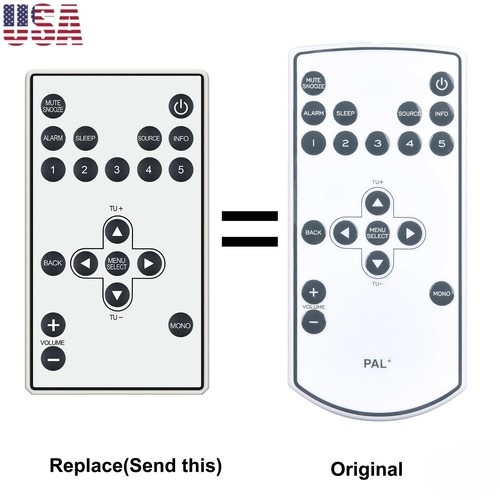 New replacement remote control - new,