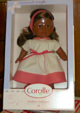 LBC POUPEE  COROLLE NOIRE  VANILLE COCO 36CM NEUVE EN BOITE