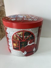 BOITE COLLECTION METAL PANETTONE GATEAU DÉCOR NOËL COLLECTION MERRY CHRISTMAS