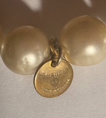 Chanel sautoir perles - de,